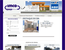 Tablet Screenshot of imco.com.br