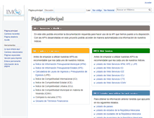 Tablet Screenshot of api.imco.org.mx